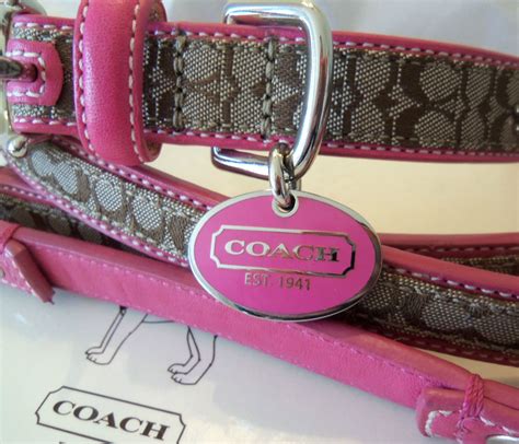 coach dog accessories